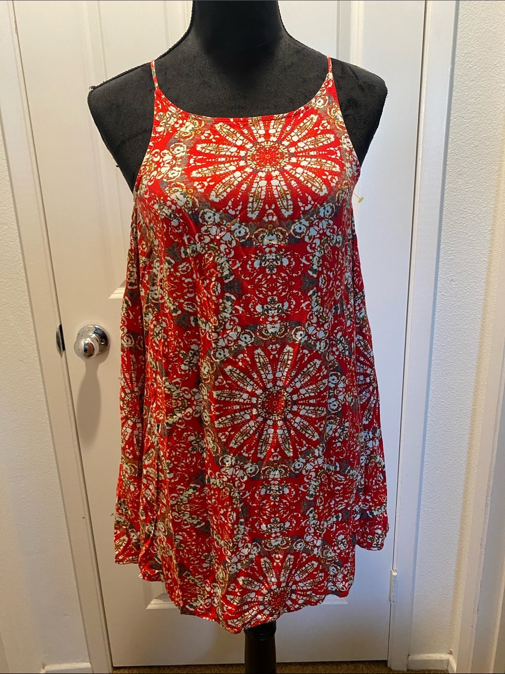 EUC Vans Marie Trapeze Dress with Mandala Motif